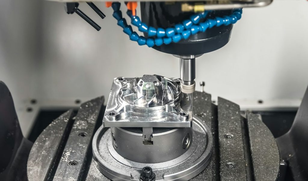 Metalworking CNC milling machine.